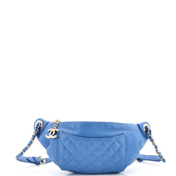 Chanel Handbags - Chanel Bi Classic Waist Bag Quilted Lambskin